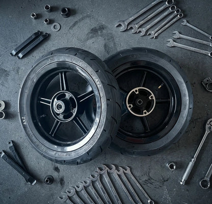 14" Supermoto Wheel + Tire Kit