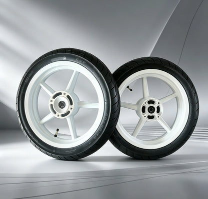 14" Supermoto Wheel + Tire Kit