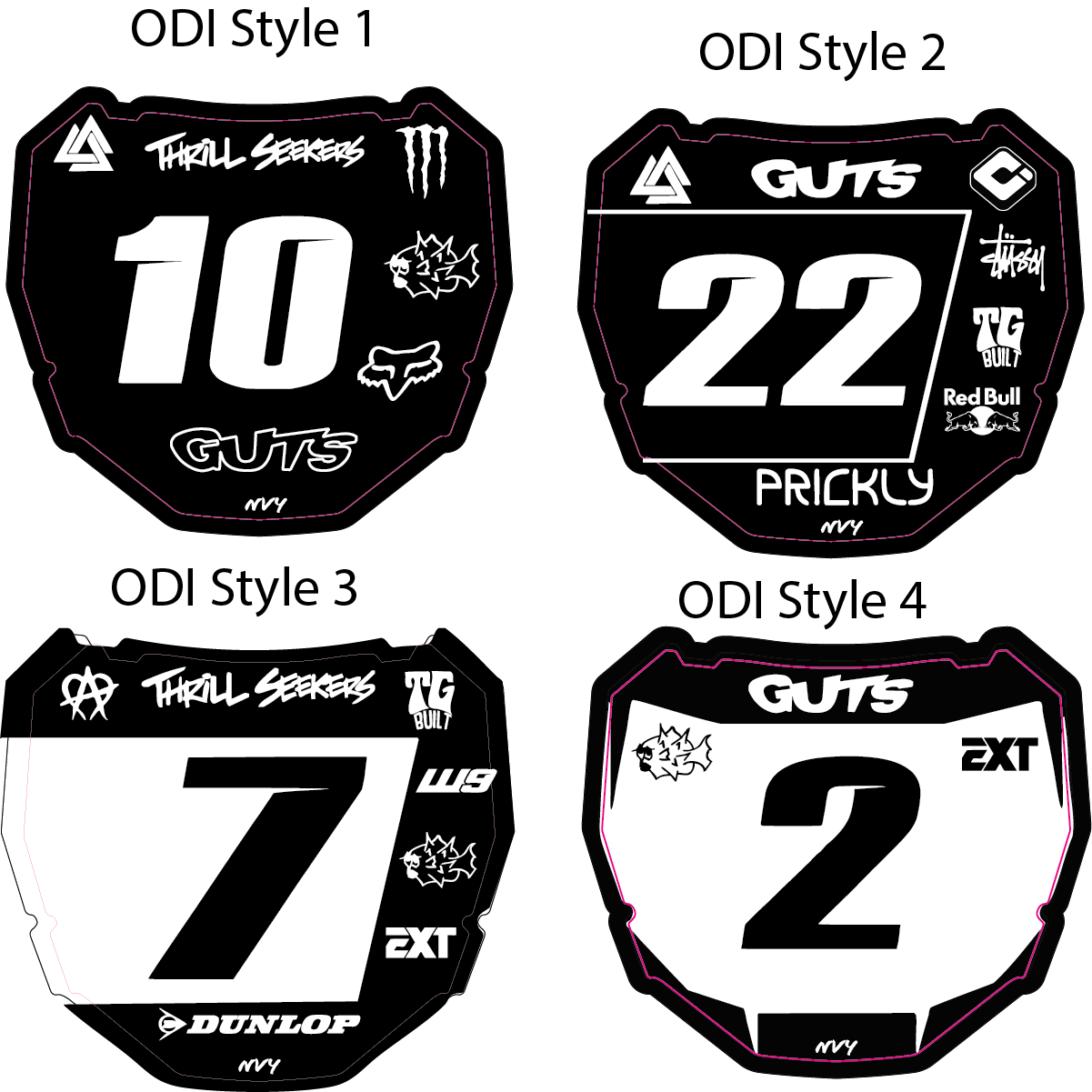 Odi Plate Decal