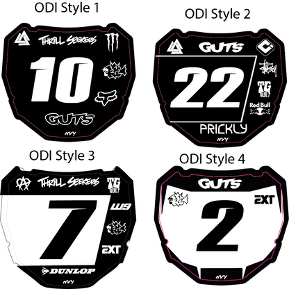 Odi Plate Decal