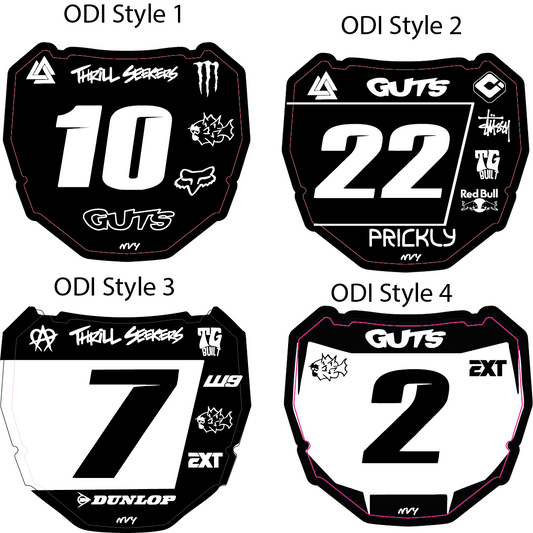 Odi Plate Decal